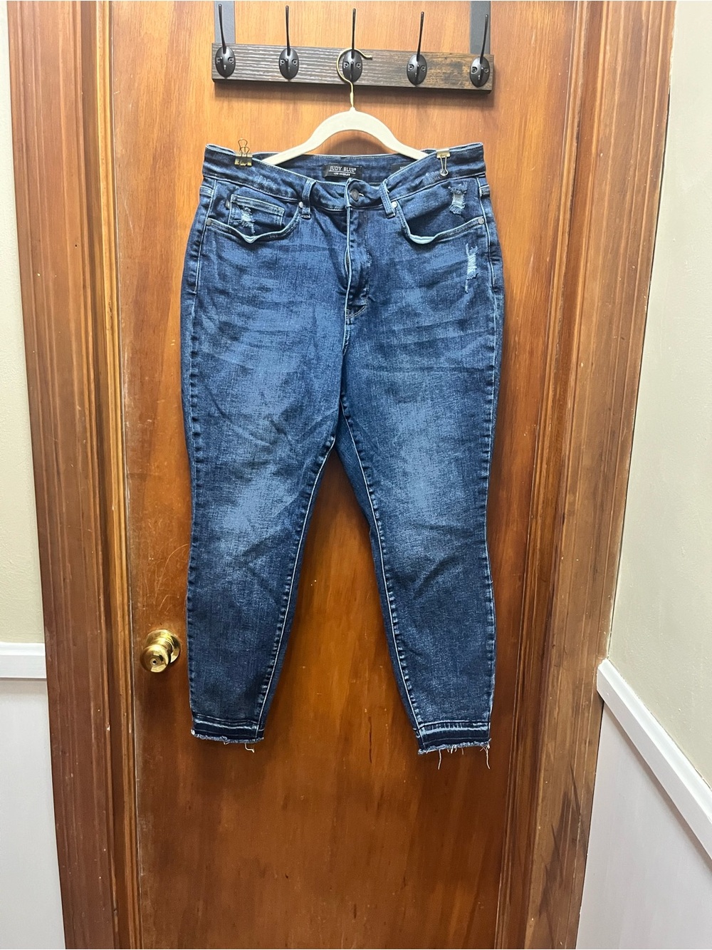 Judy Blue Dark Wash Skinny Jeans 18w